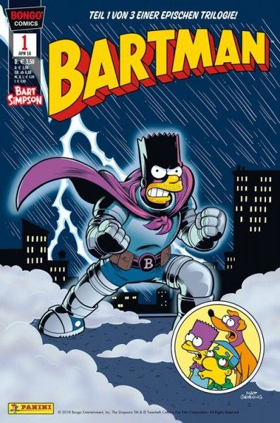 Simpsons Comics präsentiert - Bartman Trilogie 1