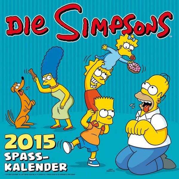 Simpsons - Wandkalender (2015)