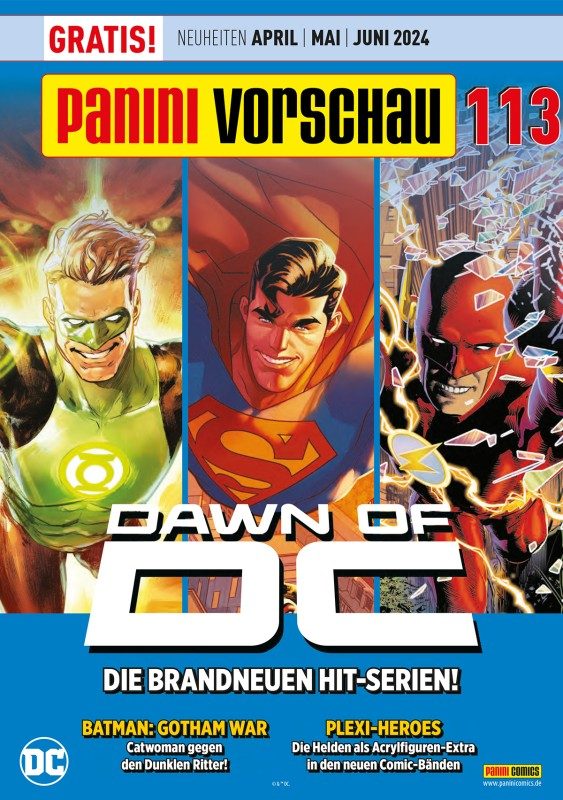 Panini Vorschau die Panini Neuheiten zum online lesen 