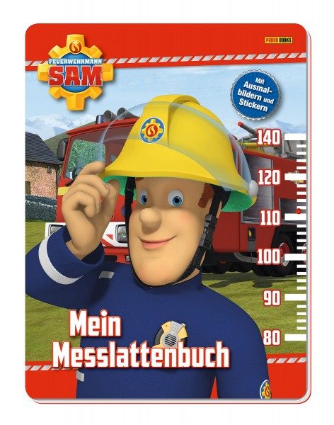 Feuerwehrmann Sam - Mein Messlattenbuch - Cover