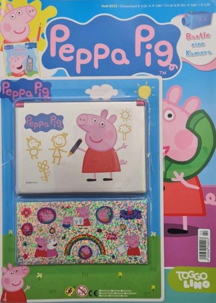 Peppa Pig Magazin 02/22 Cover mit Extra