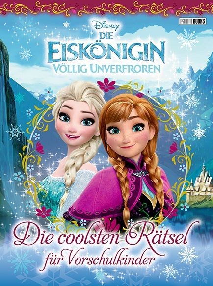 Disney: Die Eiskönigin - Die coolsten Rätsel für Vorschulkinder Cover