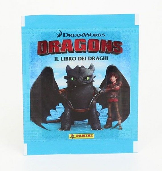 Dragons - Das Buch der Drachen Stickerkollektion - Tüte