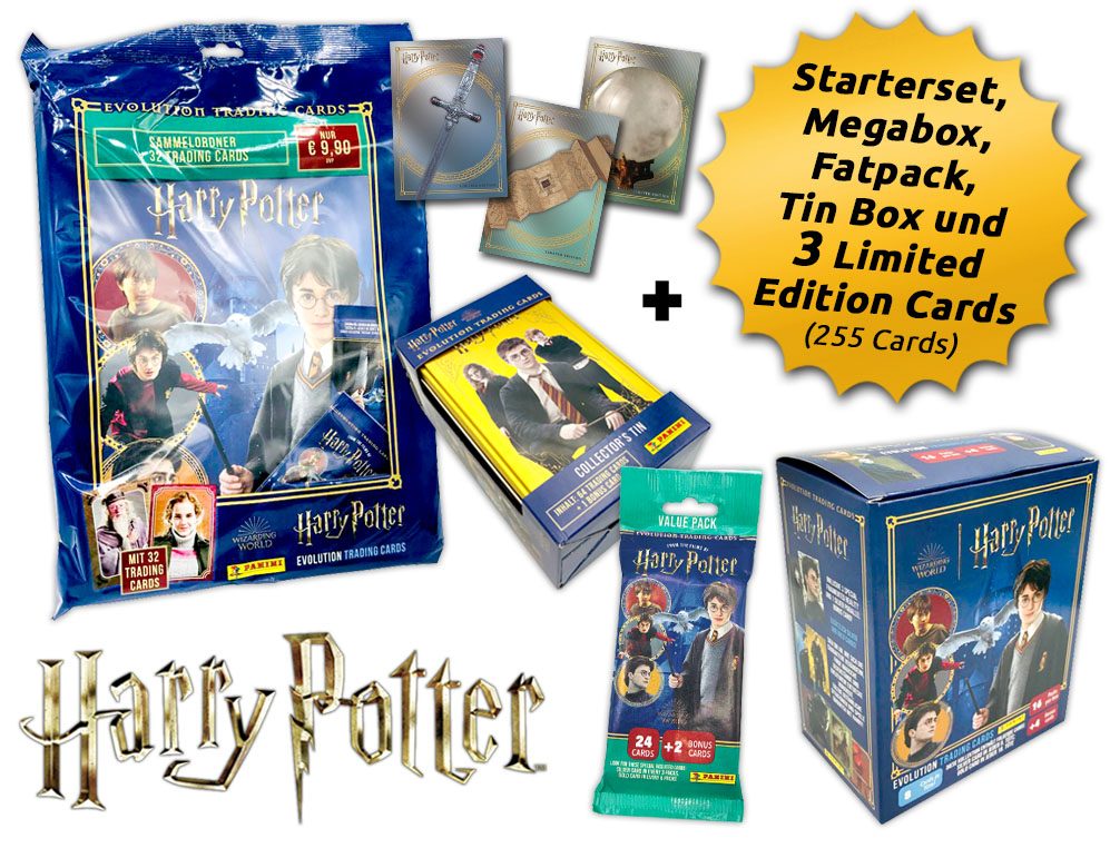 Harry Potter Evolution Trading Cards - Mega-Bundle
