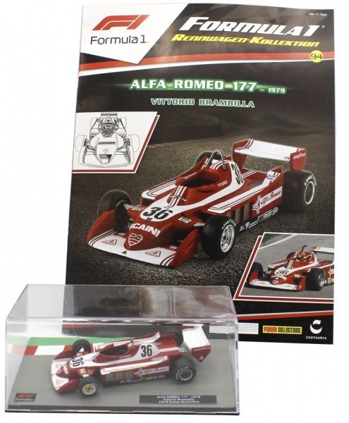 Formula 1 Rennwagen-Kollektion 94 - Vittorio Brambilla (Alfa Romeo 177)