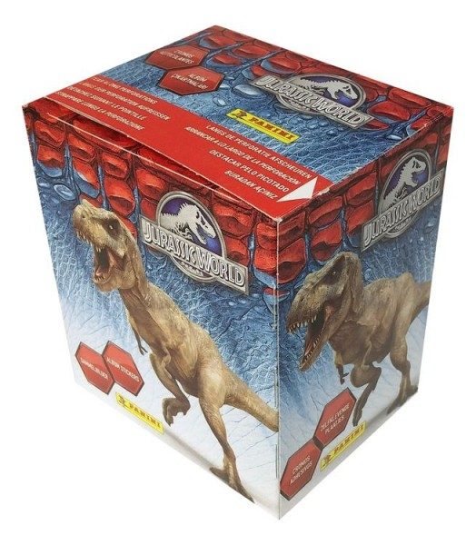 Jurassic World Stickerkollektion - Box mit 50 Tüten