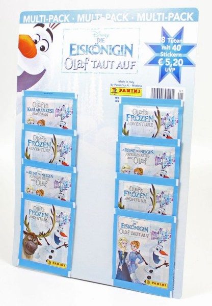 Die Eiskönigin - Olaf taut auf - Stickerkollektion - Multipack