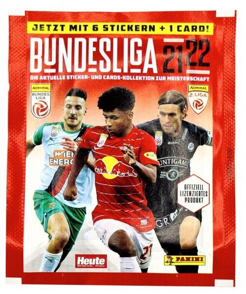 Panini Bundesliga Österreich Sticker & Cards 2021/22 - Tüte