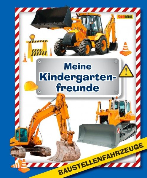 Baustellenfahrzeuge - Meine Kindergartenfreunde Cover