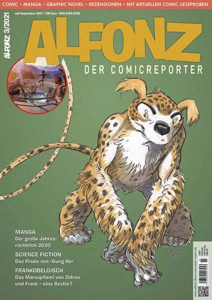 Alfonz - Der Comicreporter 03/2021 Cover