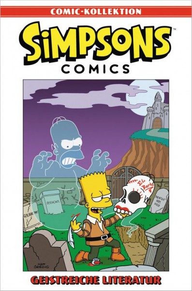 Simpsons Comic-Kollektion 17: Geistreiche Literatur Cover
