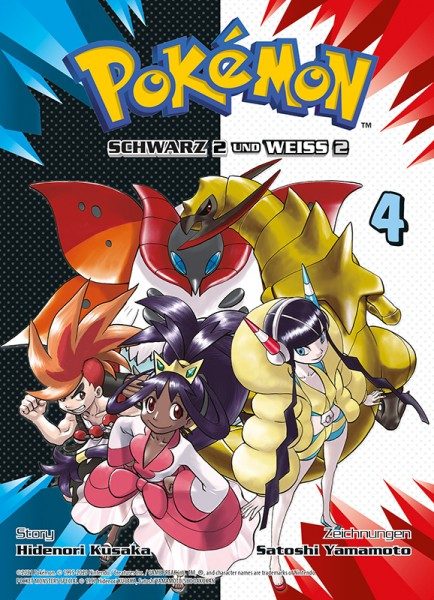 Pokémon: Schwarz 2 und Weiss 2 - Band 4 Cover
