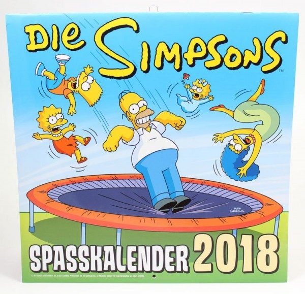 Simpsons - Wandkalender (2018)