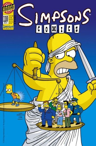 Simpsons Comics 110